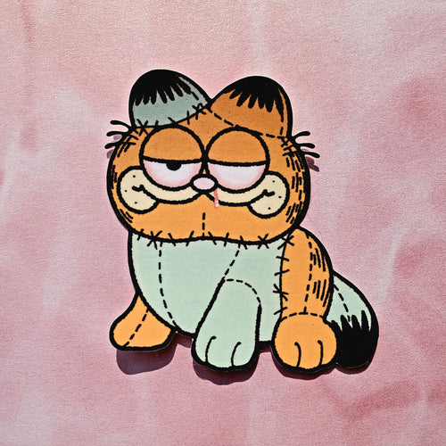 Zombie Garfield Sticker