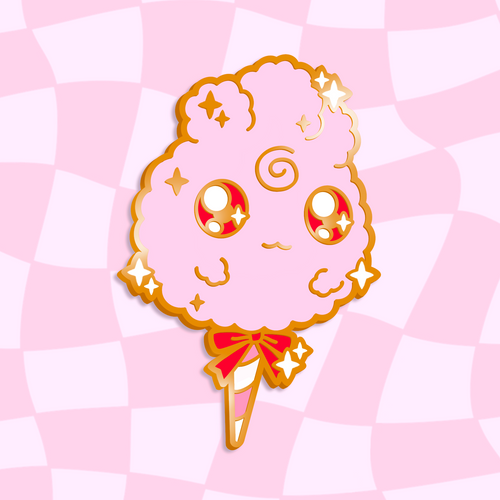 PREORDER Igglybuff Cotton Candy Pin