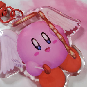 Cupid Kirby Keychain