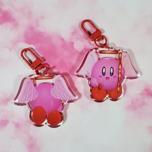 Cupid Kirby Keychain