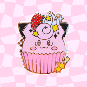 Clefairy Cupcake Pin