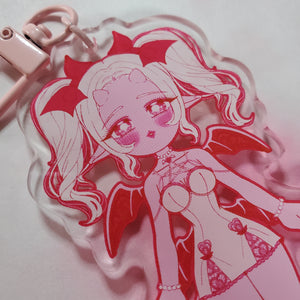 Amourette Succubus Keychain