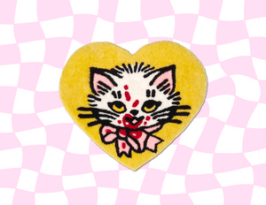 Killer Kitty Wall Hang Rug