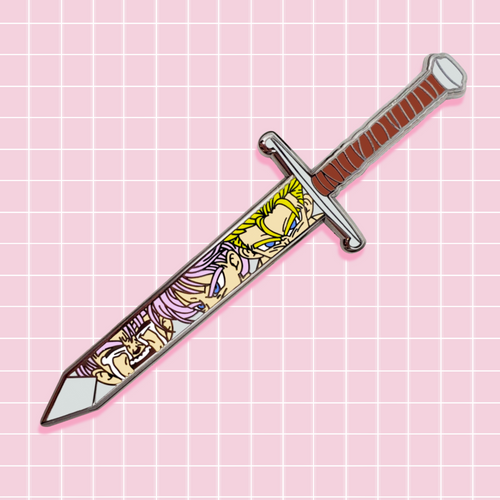 Future Trunks Sword Pin